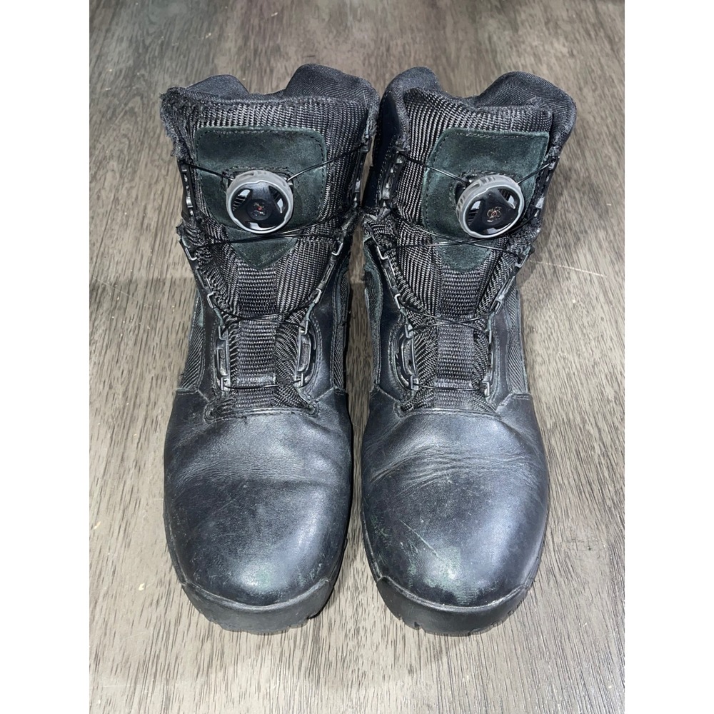 Blauer Mens 11 Wide Black Tactical Boots Clash 6 WP Waterproof BOA Lacing System
